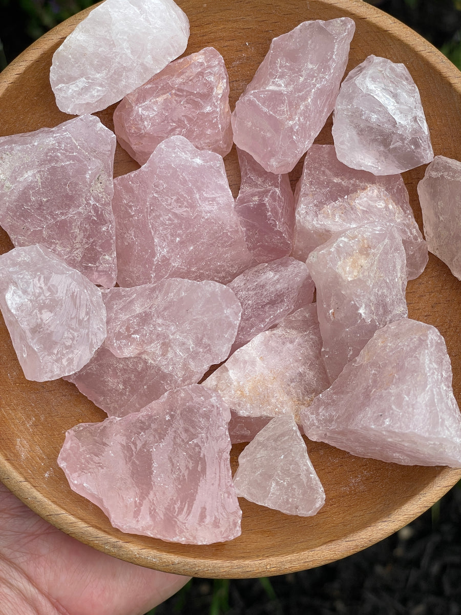 Raw Rose Quartz
