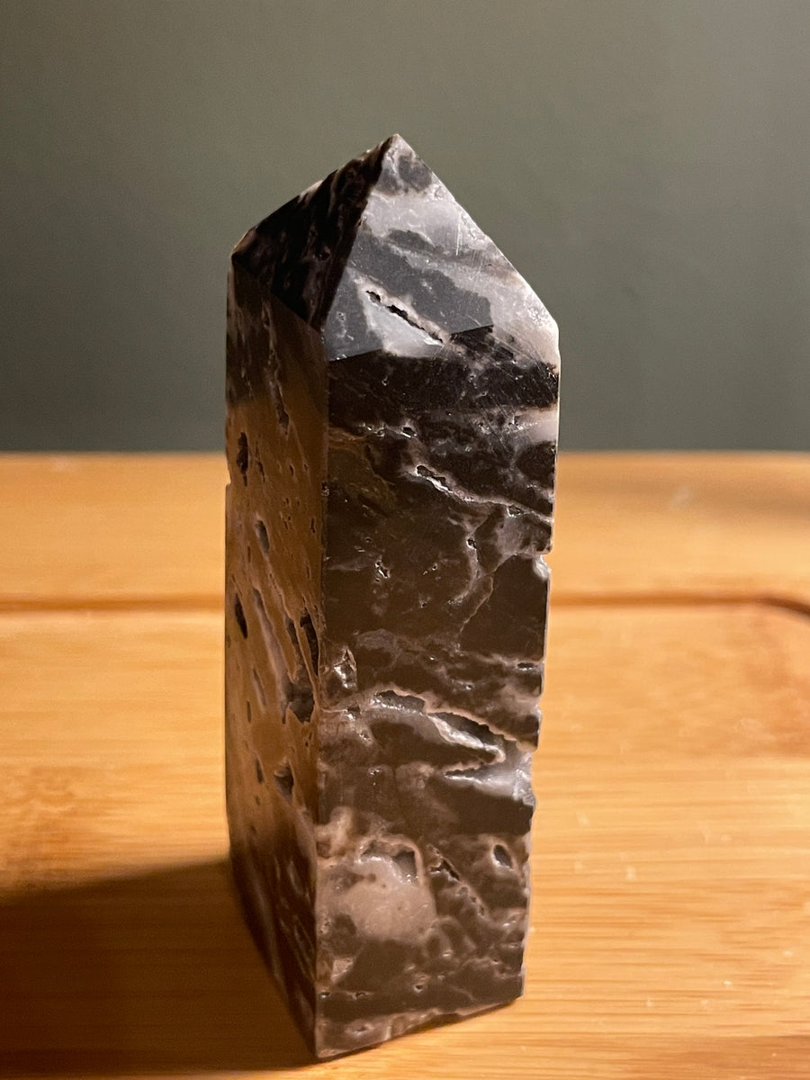 Sphalerite tower