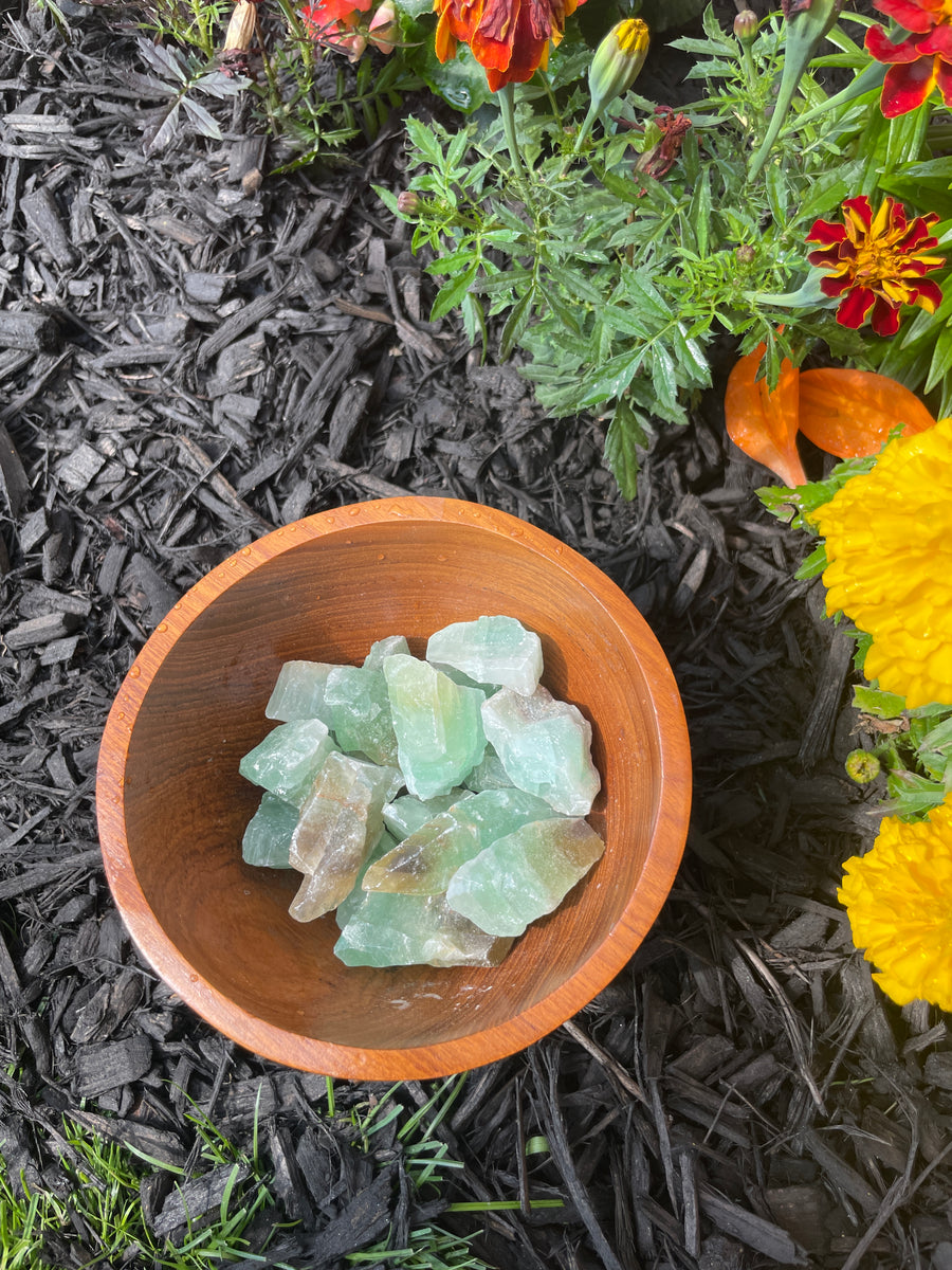 Lime green calcite
