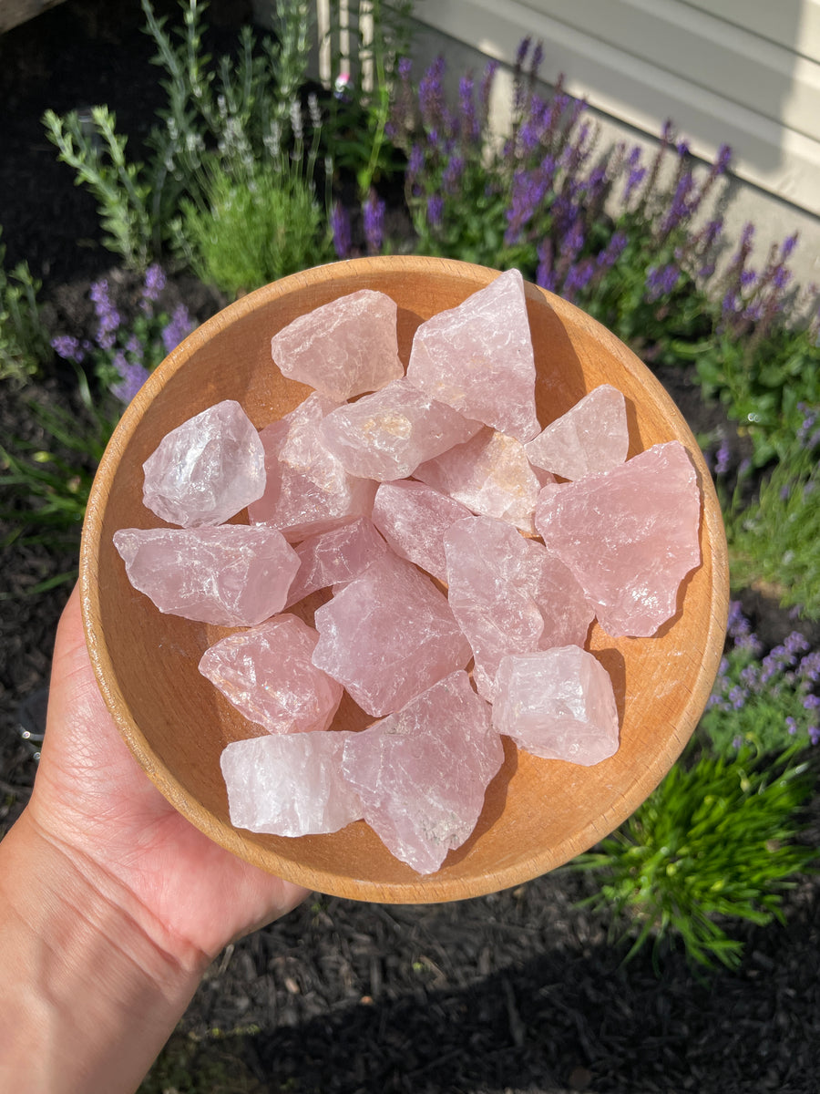 Raw Rose Quartz