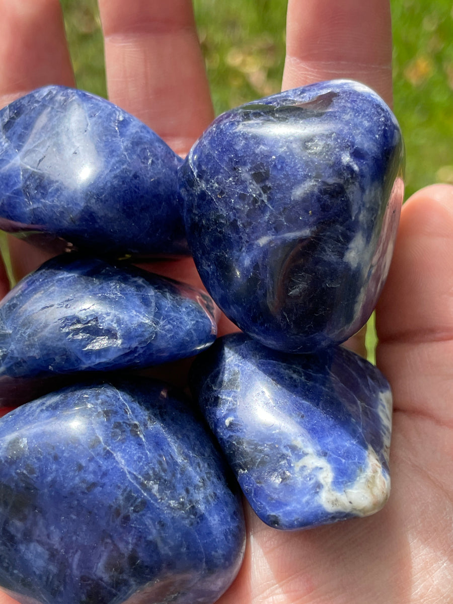 Sodalite tumble extra quality