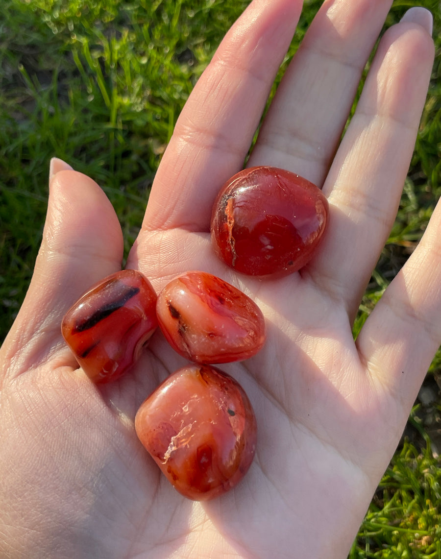 High quality Carnelian Tumble