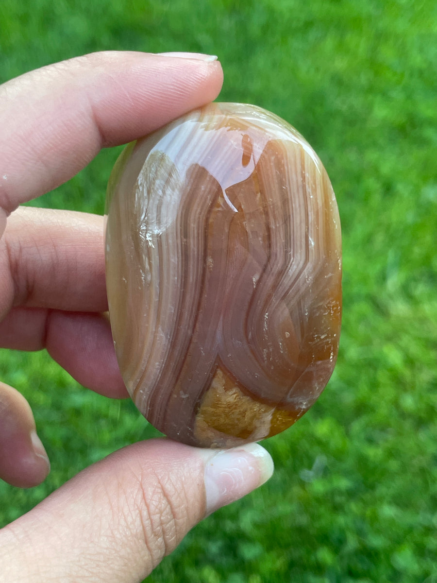 Carnelian Palm stone