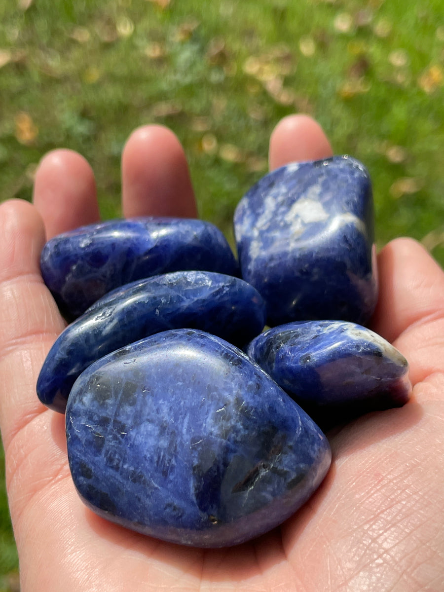 Sodalite tumble extra quality