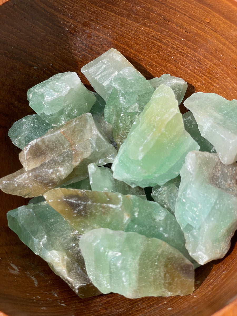 Lime green calcite