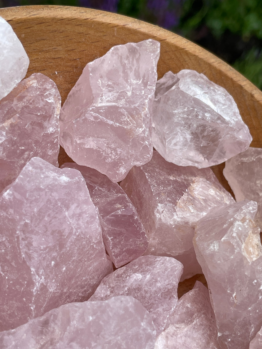 Raw Rose Quartz