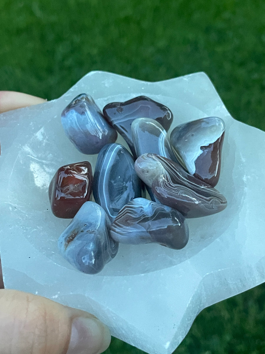 Botswanan Agate tumble