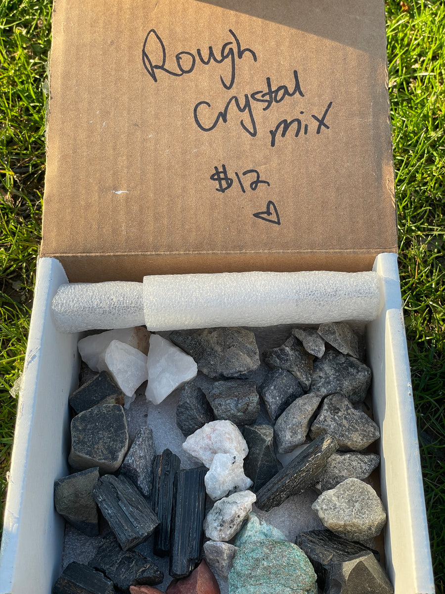 Crystal tumble mix box protection and confidence. Sale!