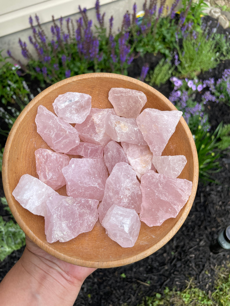 Raw Rose Quartz