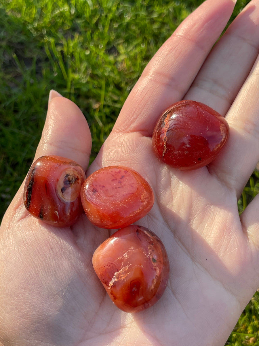 High quality Carnelian Tumble