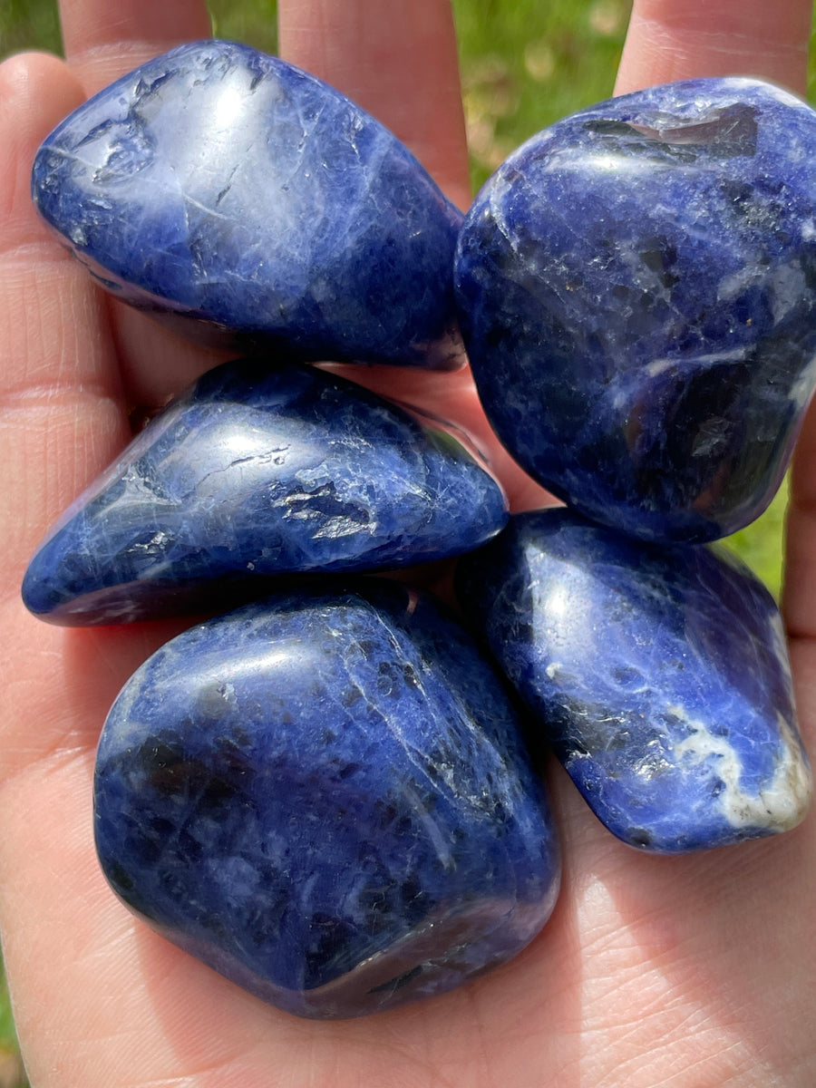 Sodalite tumble extra quality