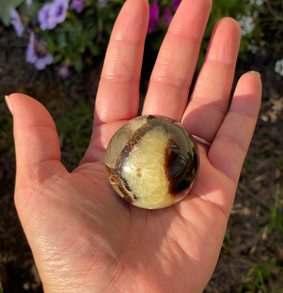 Septarian sphere