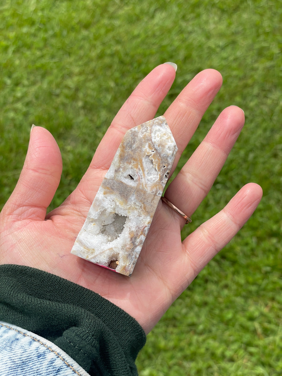 Sphalerite tower