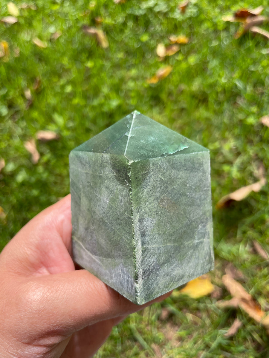 Green Jadeite/Jade Top polished