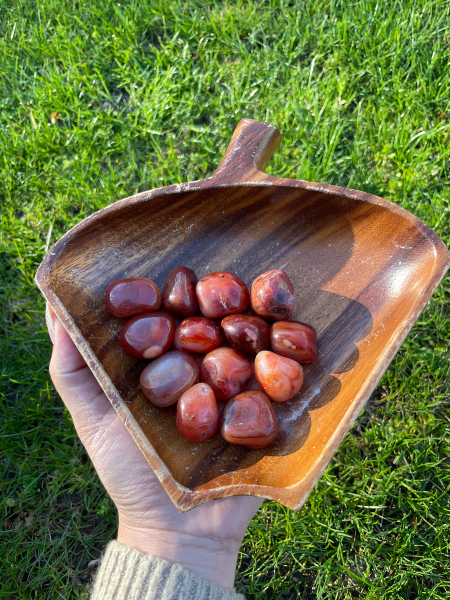 High quality Carnelian Tumble