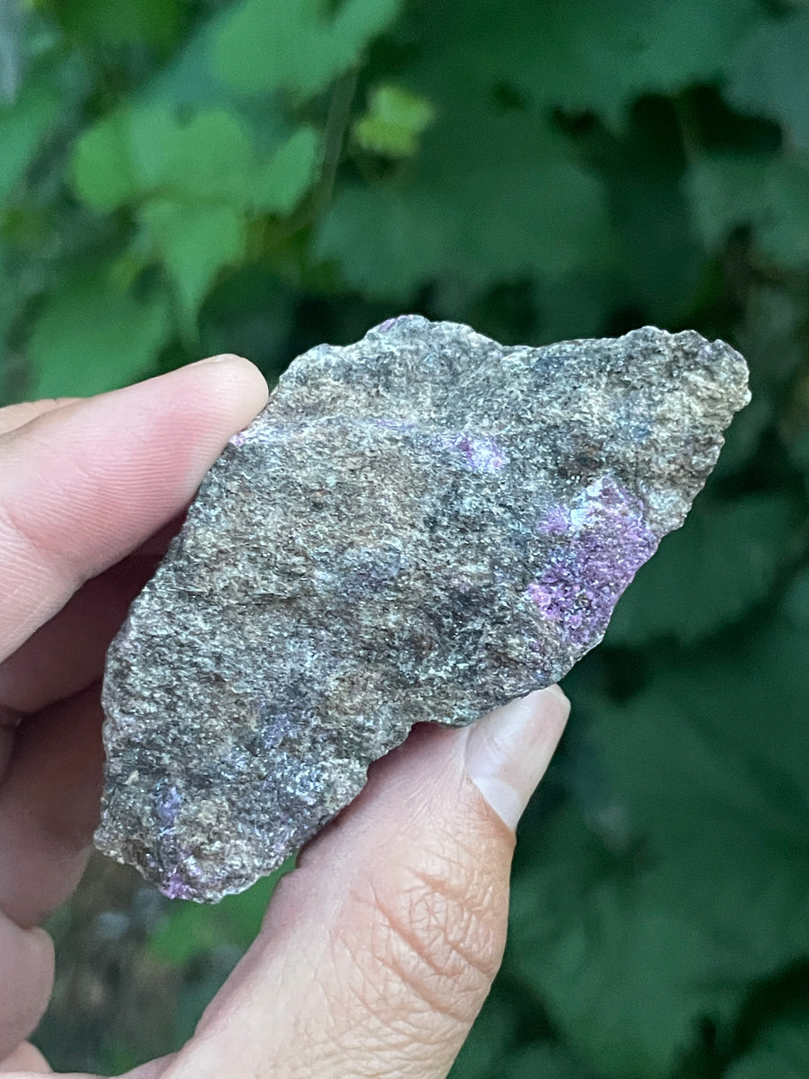 Cobaltoan calcite smallest specimen