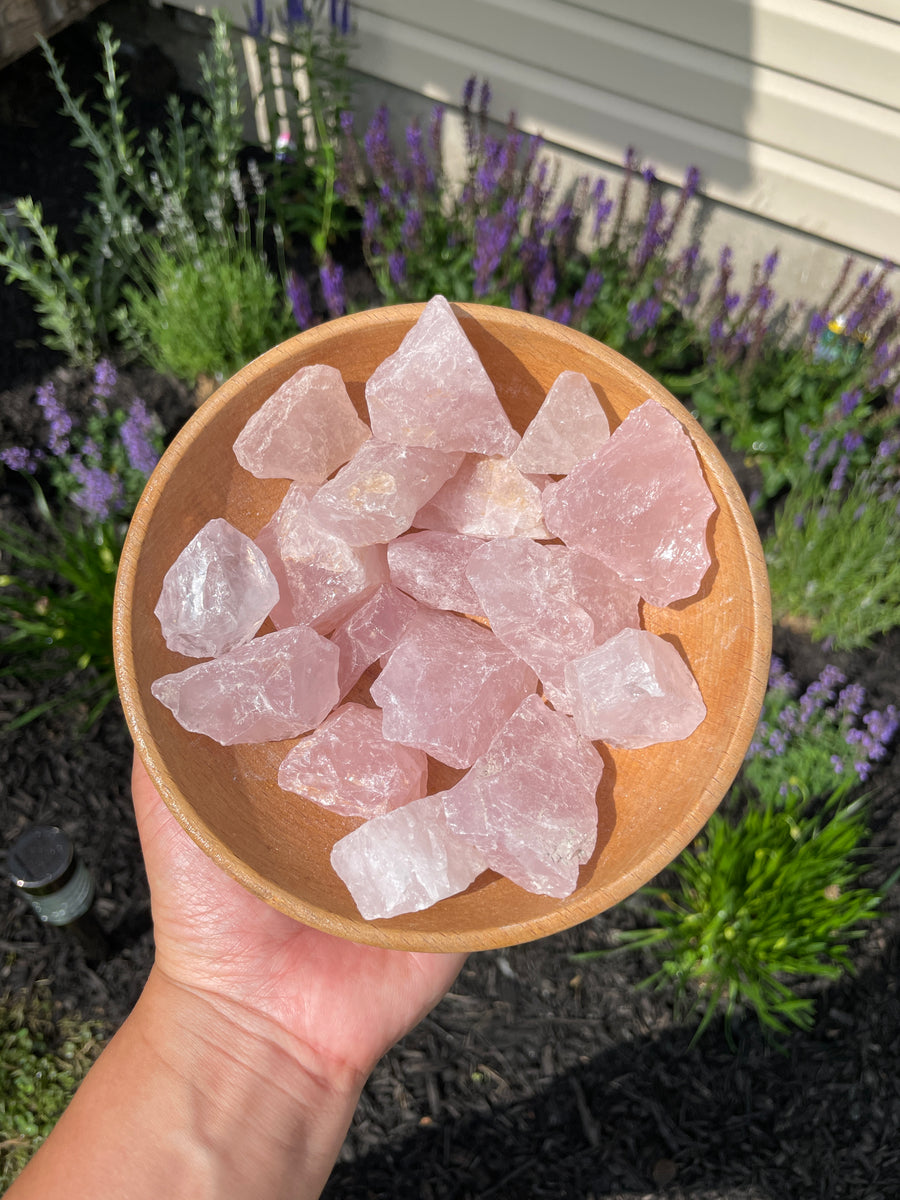 Raw Rose Quartz