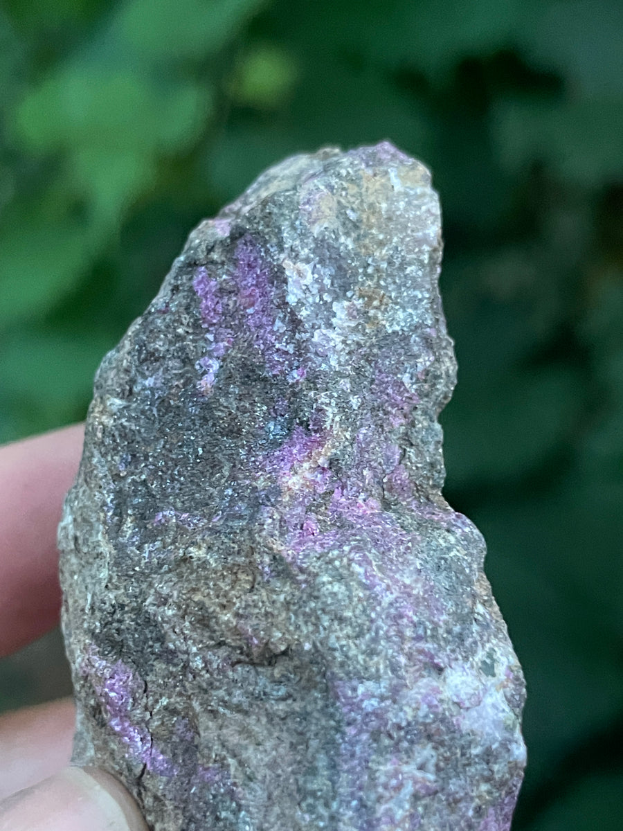 Cobaltoan calcite smallest specimen