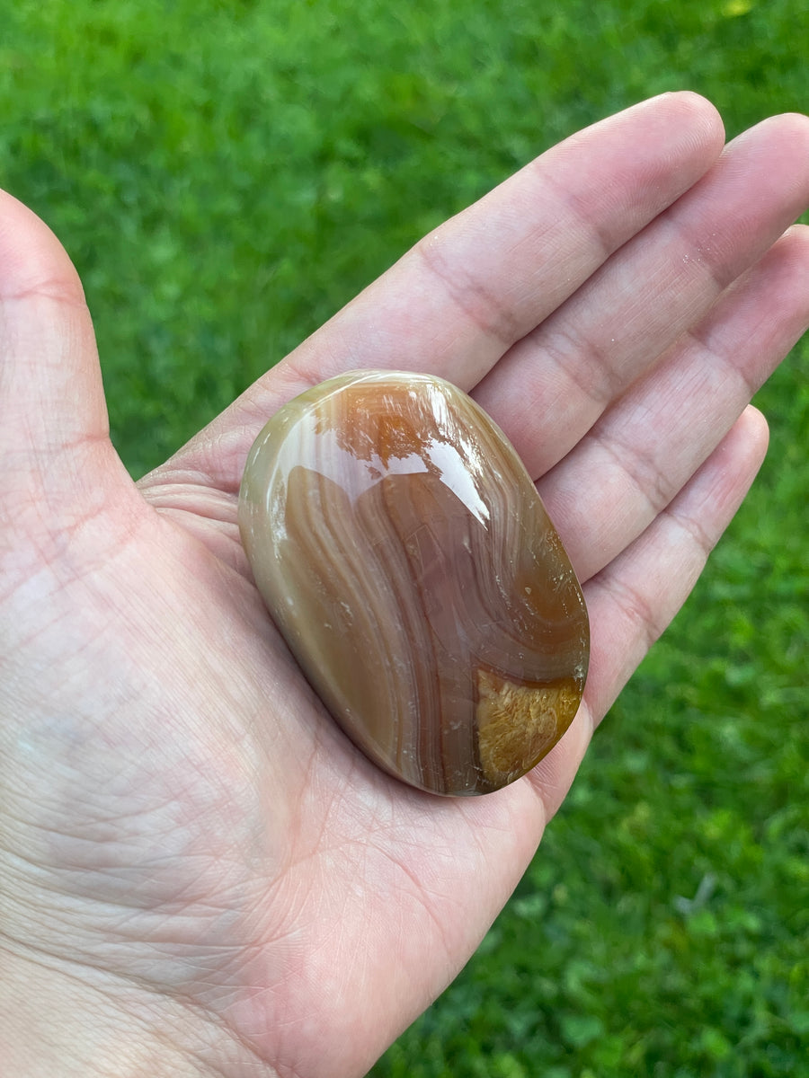 Carnelian Palm stone