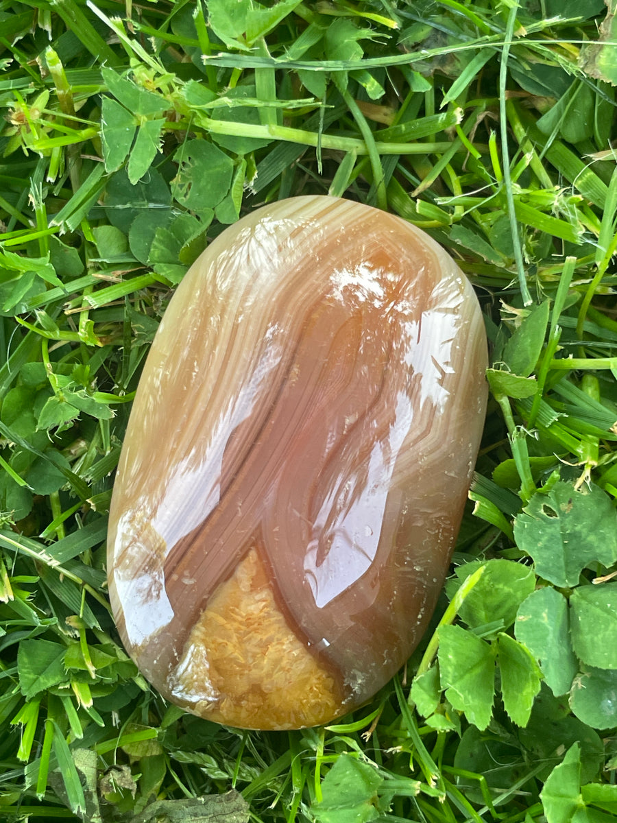 Carnelian Palm stone