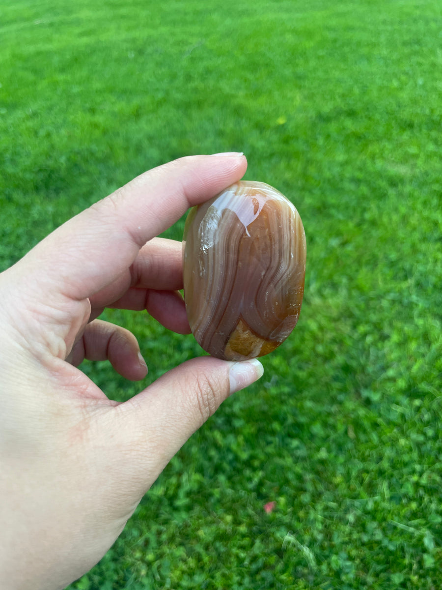 Carnelian Palm stone