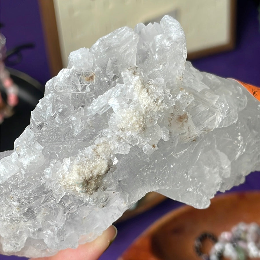 Rare Fishtail Selenite Specimen