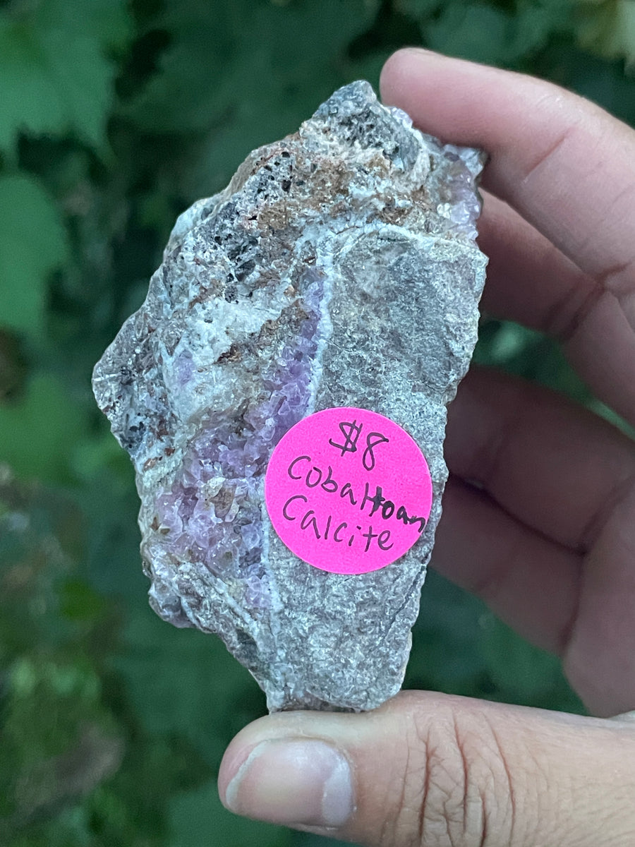 Cobaltoan calcite Med size in shop