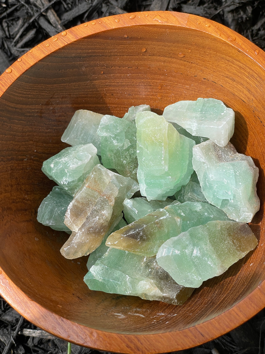 Lime green calcite