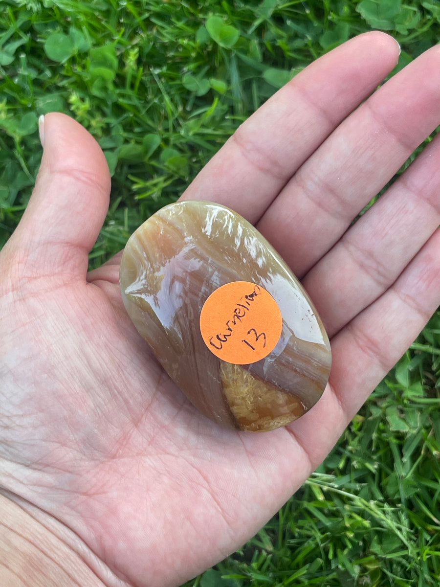 Carnelian Palm stone