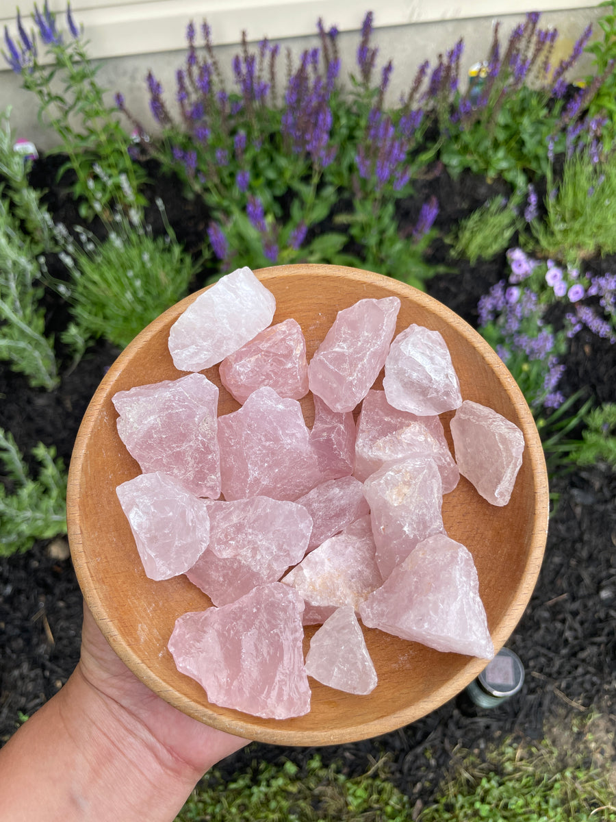 Raw Rose Quartz