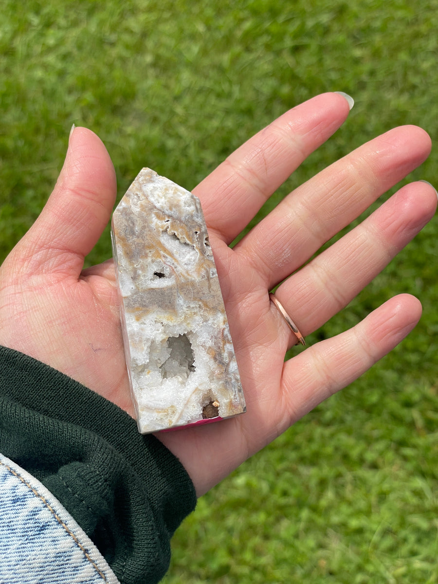 Sphalerite tower