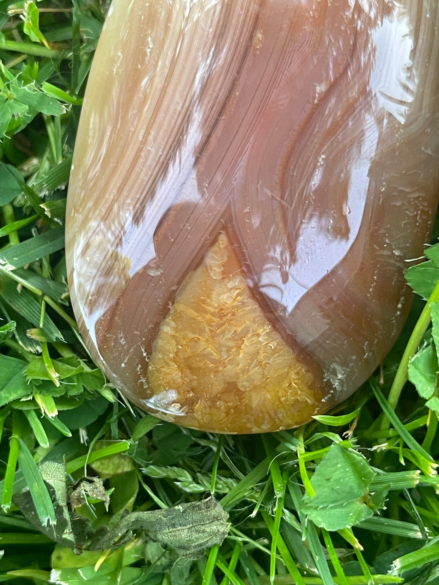 Carnelian Palm stone