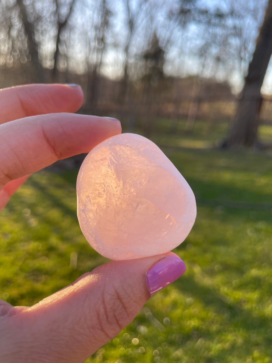 Ema/Emma Egg Rose Quartz