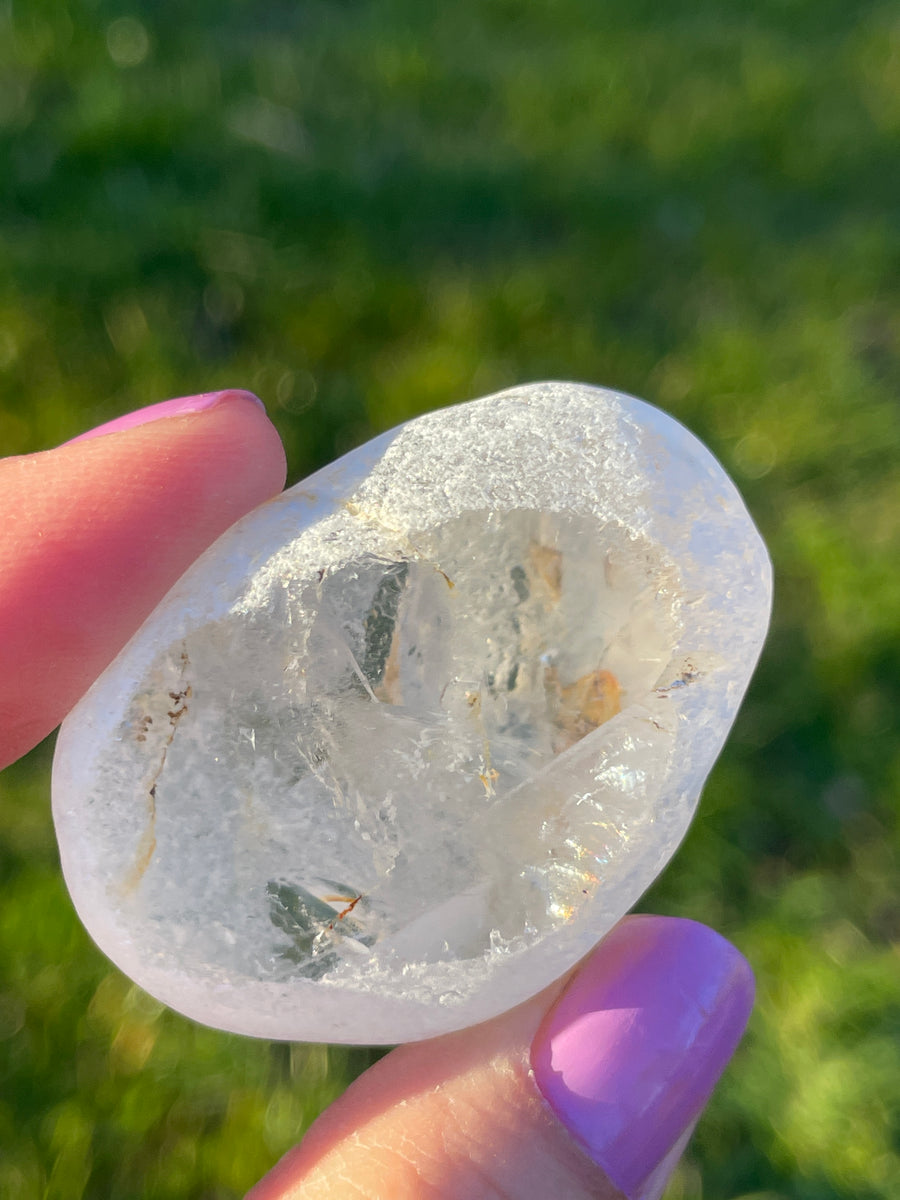 Ema/Emma Egg Clear Quartz