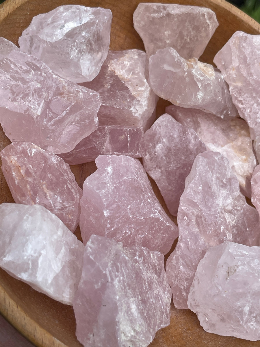 Raw Rose Quartz