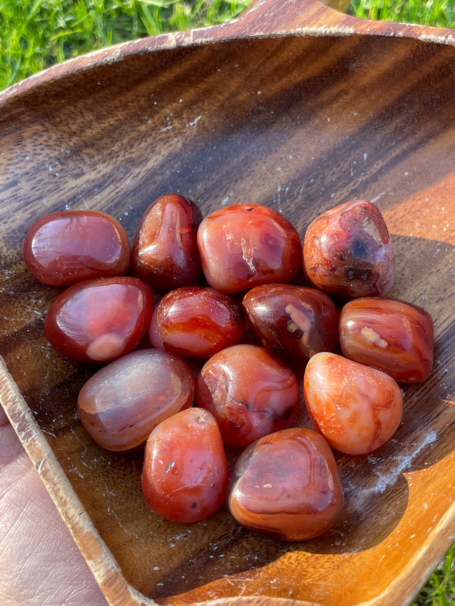 High quality Carnelian Tumble