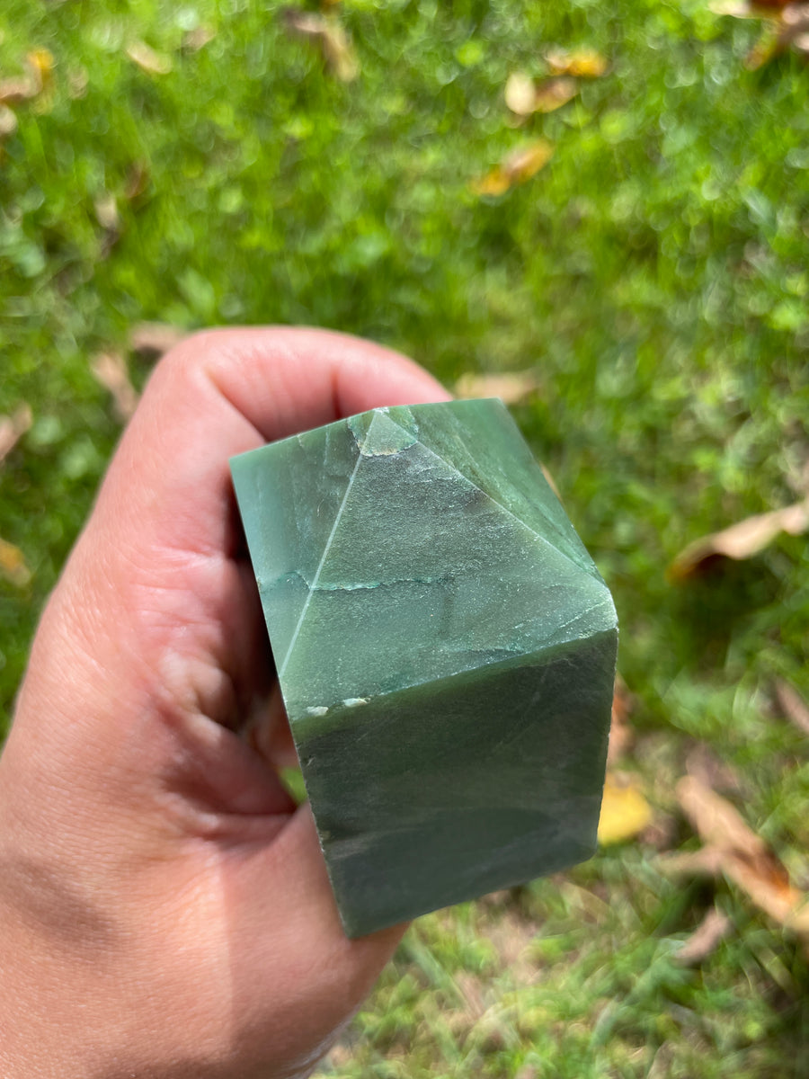 Green Jadeite/Jade Top polished