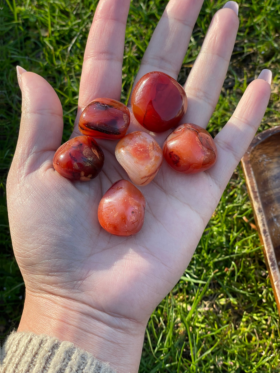 High quality Carnelian Tumble