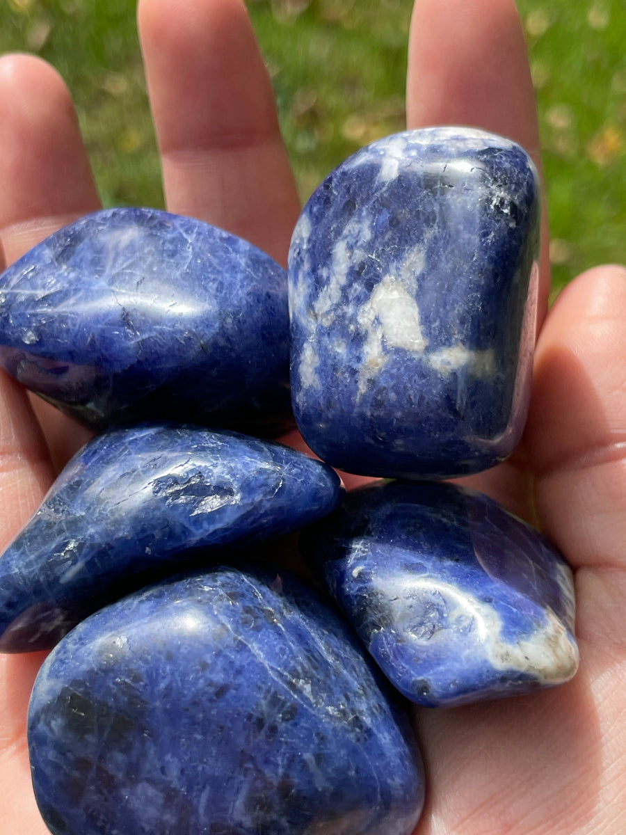 Sodalite tumble extra quality