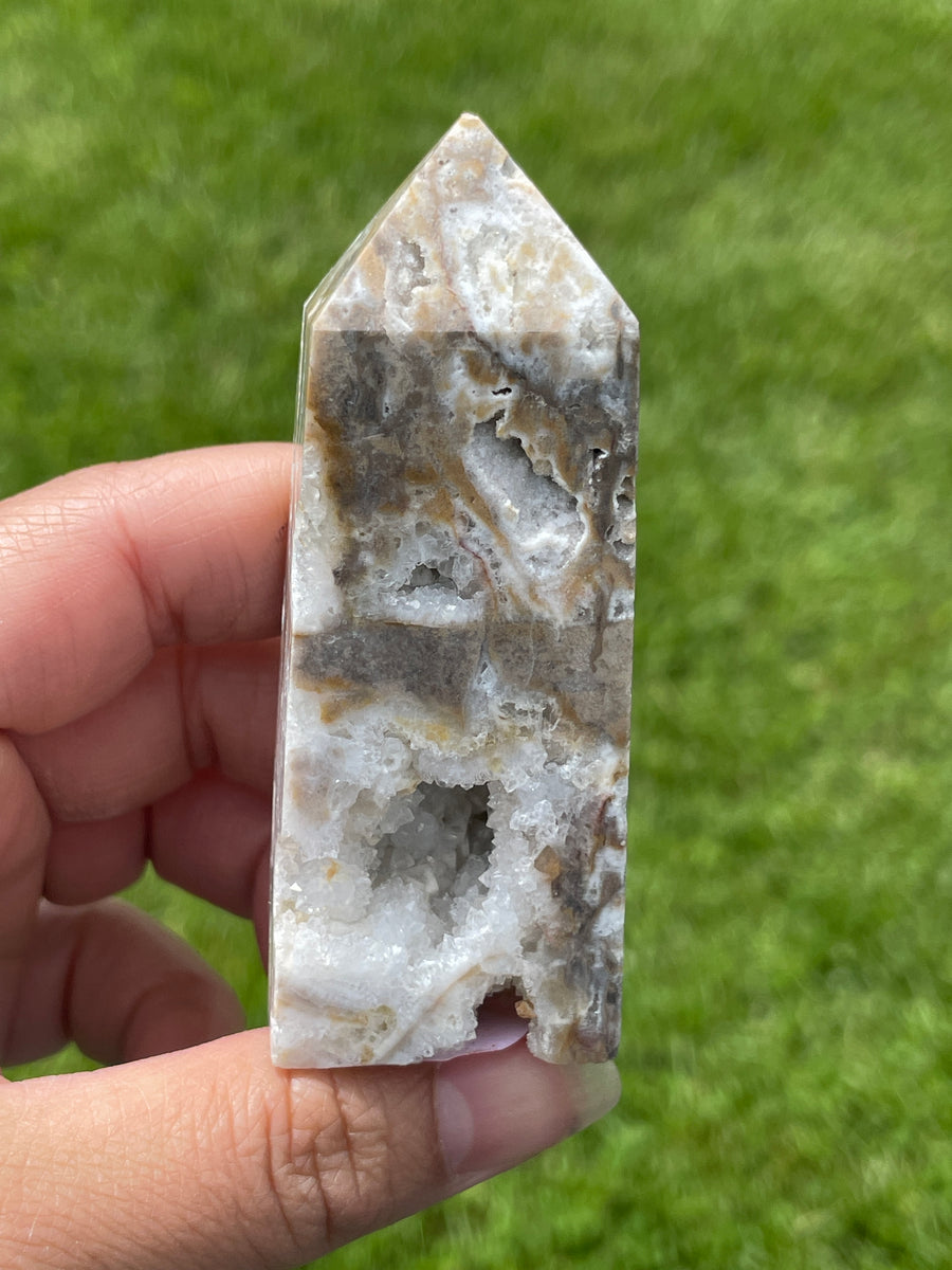 Sphalerite tower
