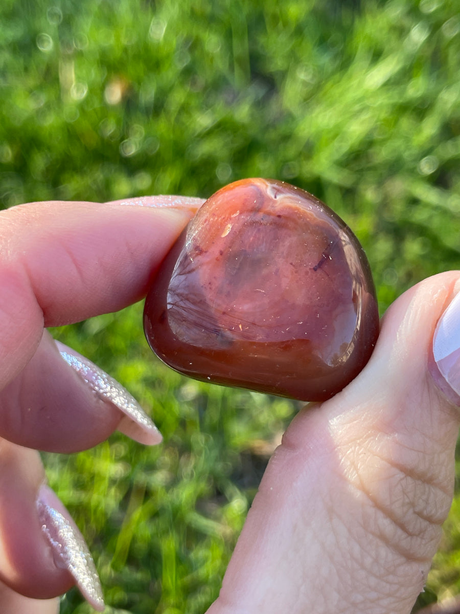 High quality Carnelian Tumble