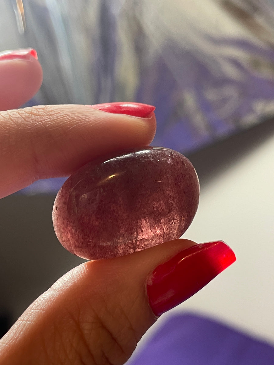 Strawberry Quartz Tumble