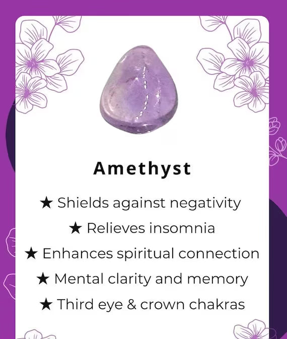 Amethyst point (larger size in shop)