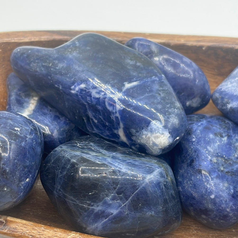 Sodalite tumble extra quality