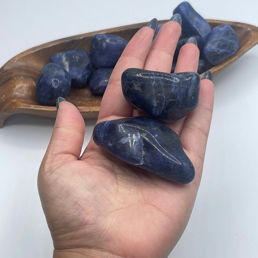 Sodalite tumble extra quality