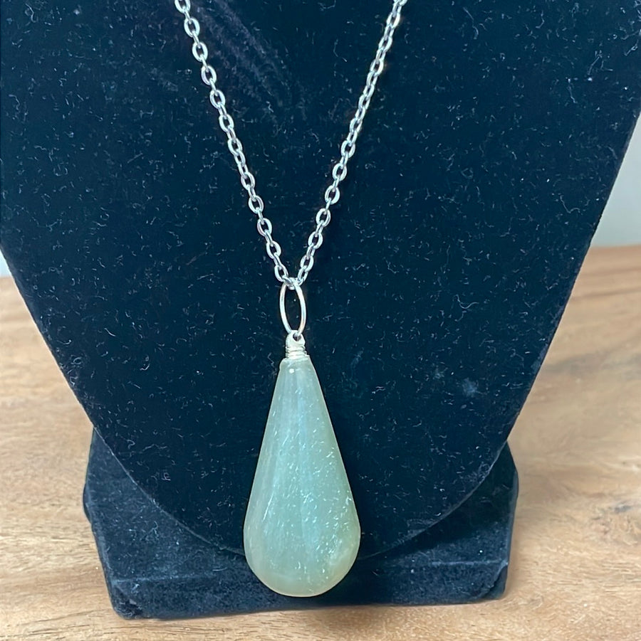 Green aventurine necklace